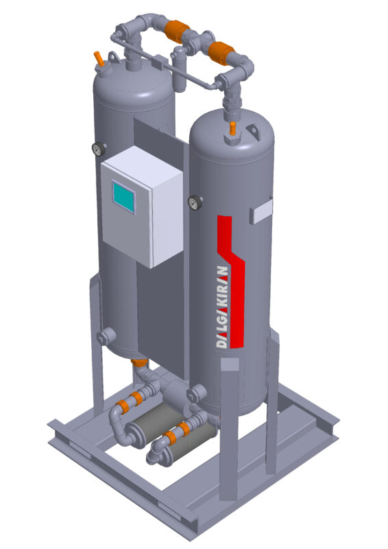3D модель Адсорбционный осушитель Dalgakiran DA-680