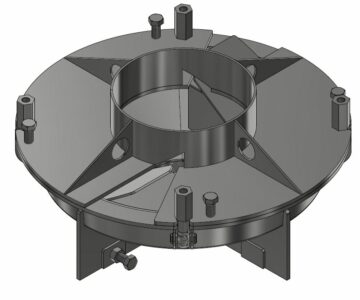 3D модель Форма для отливки диска ЖБ 650