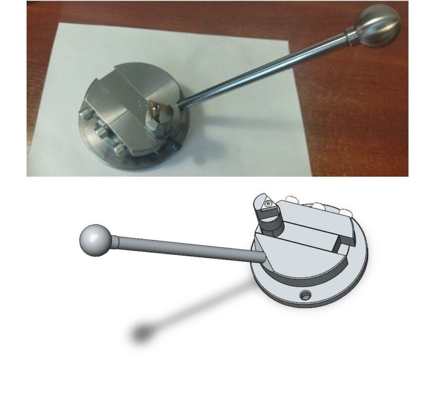 3D модель Шароточка для токарного станка Numobams CJM280