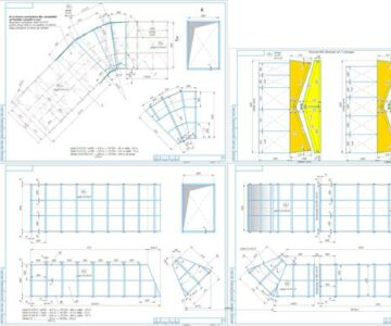 Чертеж Коробы К10 газоходов котла КМД