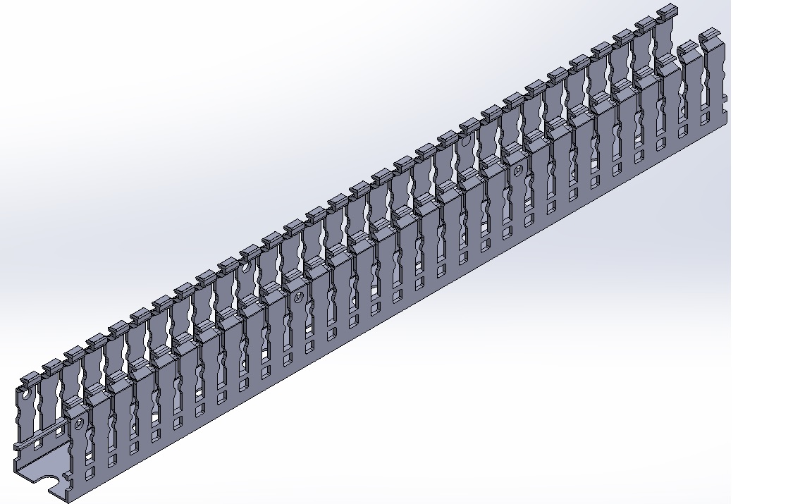 3D модель Кабель-канал 25х40мм L=300мм
