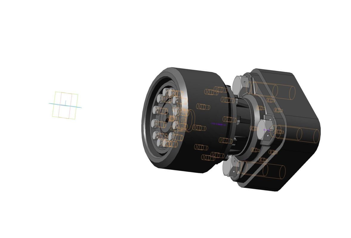 3D модель 3D модель поддерживающего катка танка т72