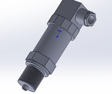 3D модель Датчик давления ПД100