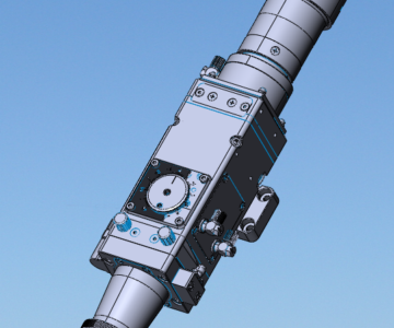 3D модель Лазерная режущая головка WSX MТ15A