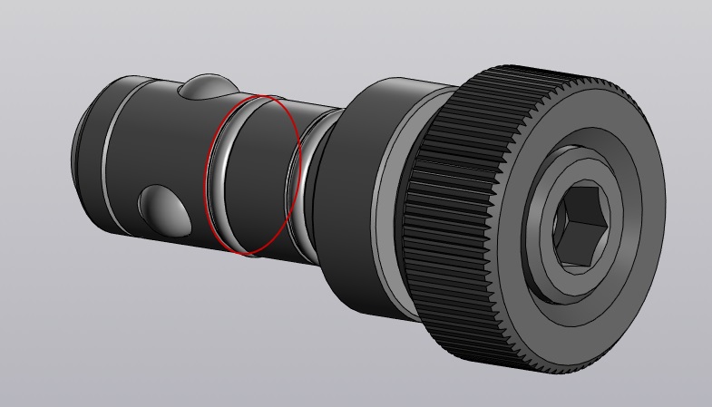 3D модель Болт сварочный М16