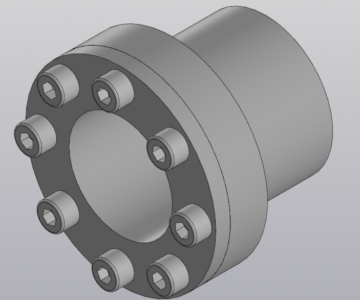 3D модель Втулка фиксирующая Bonfix 1000 50х65