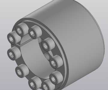 3D модель Втулка фиксирующая Bonfix 9500 40x65