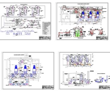 Чертеж Реконструкция котельной в связи с изменением мощности