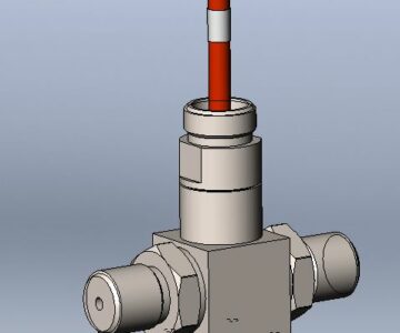 3D модель Датчик перепада давления ООО Стэнли ДДН-001МН-107-УХЛ3.1-IP65-0,25-250кПа-4050-Ех-М1-ZM22Sw22