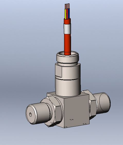 3D модель Датчик перепада давления ООО Стэнли ДДН-001МН-107-УХЛ3.1-IP65-0,25-250кПа-4050-Ех-М1-ZM22Sw22