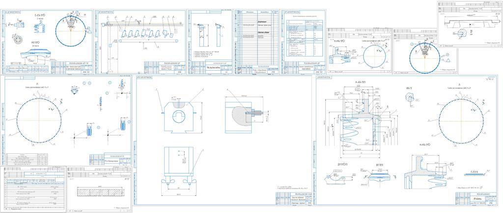 3D модель Тема выпускной квалификационной работы: Проект механического участка по изготовлению детали ,,Фланец,,