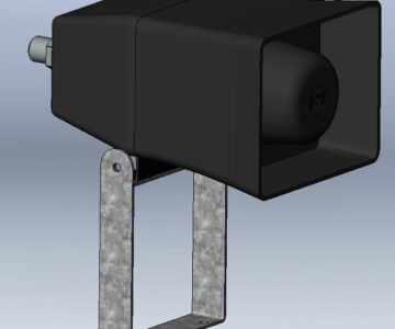 3D модель Оповещатель речевой взрывозащищенный рупорный ГоВоР-25