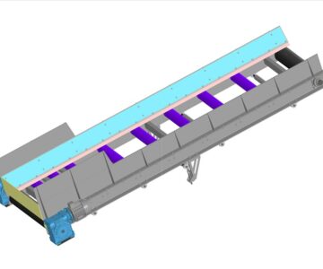 3D модель Конвейер ленточный КЛДМ.1000-5,5