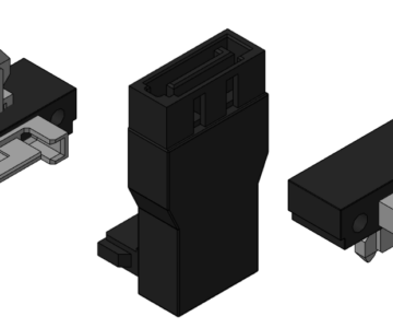 3D модель Переходники SATA угловые