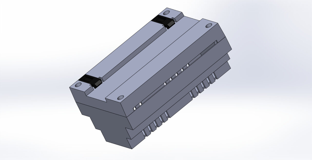 3D модель Коробка монтажная Z104