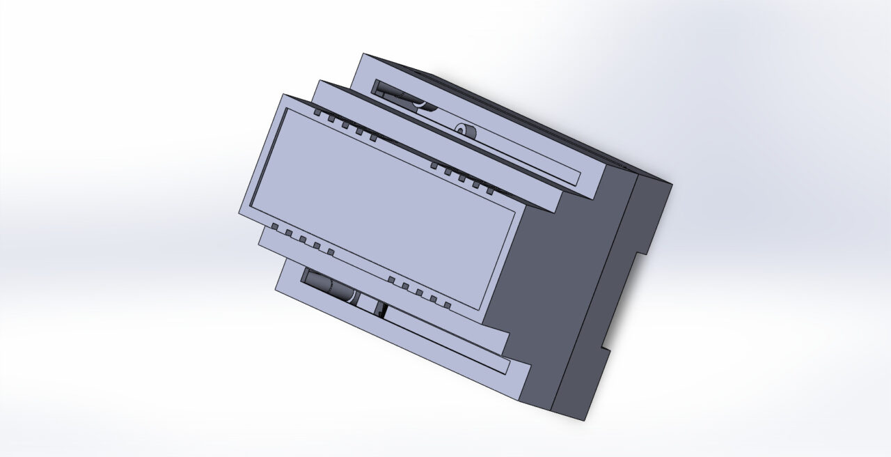 3D модель Коробка монтажная Z104