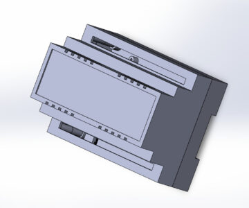 3D модель Коробка монтажная Z104