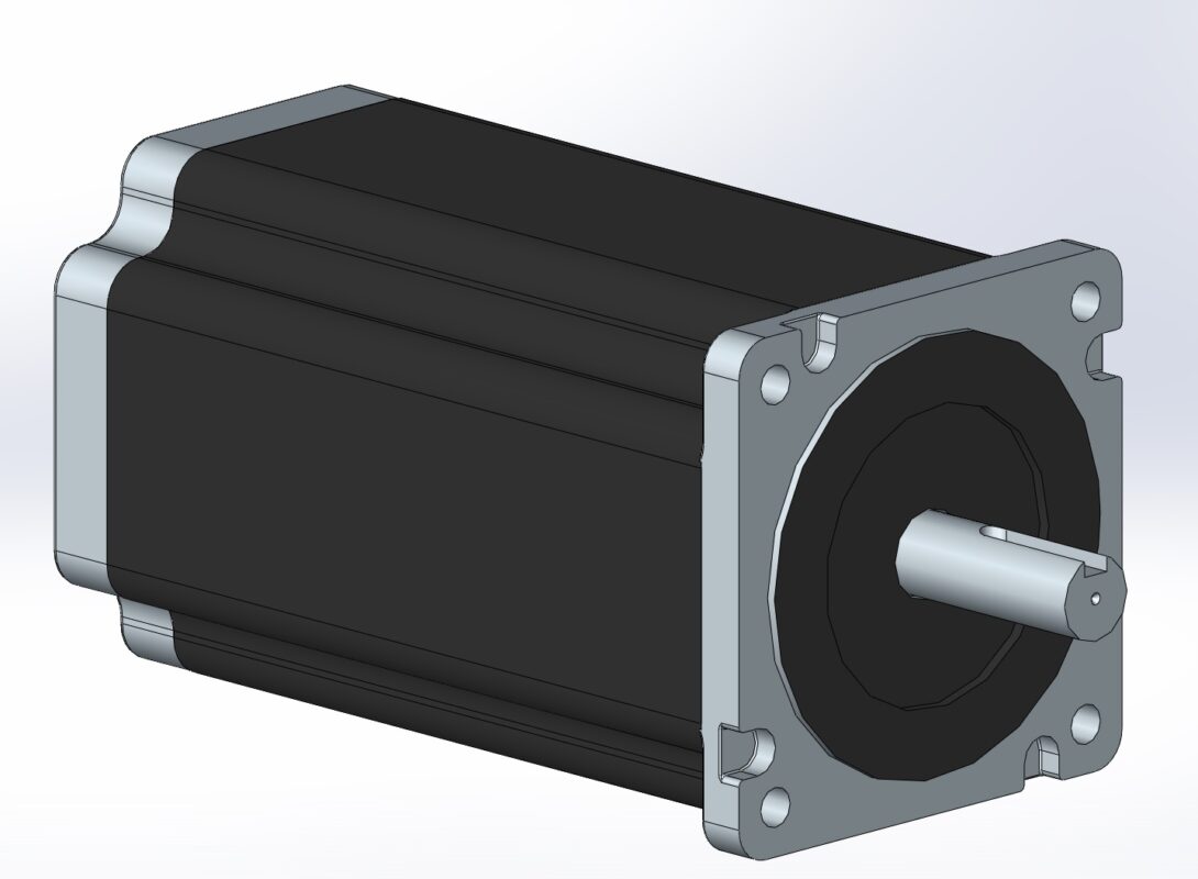 3D модель Шаговый двигатель NEMA34 34HS5802
