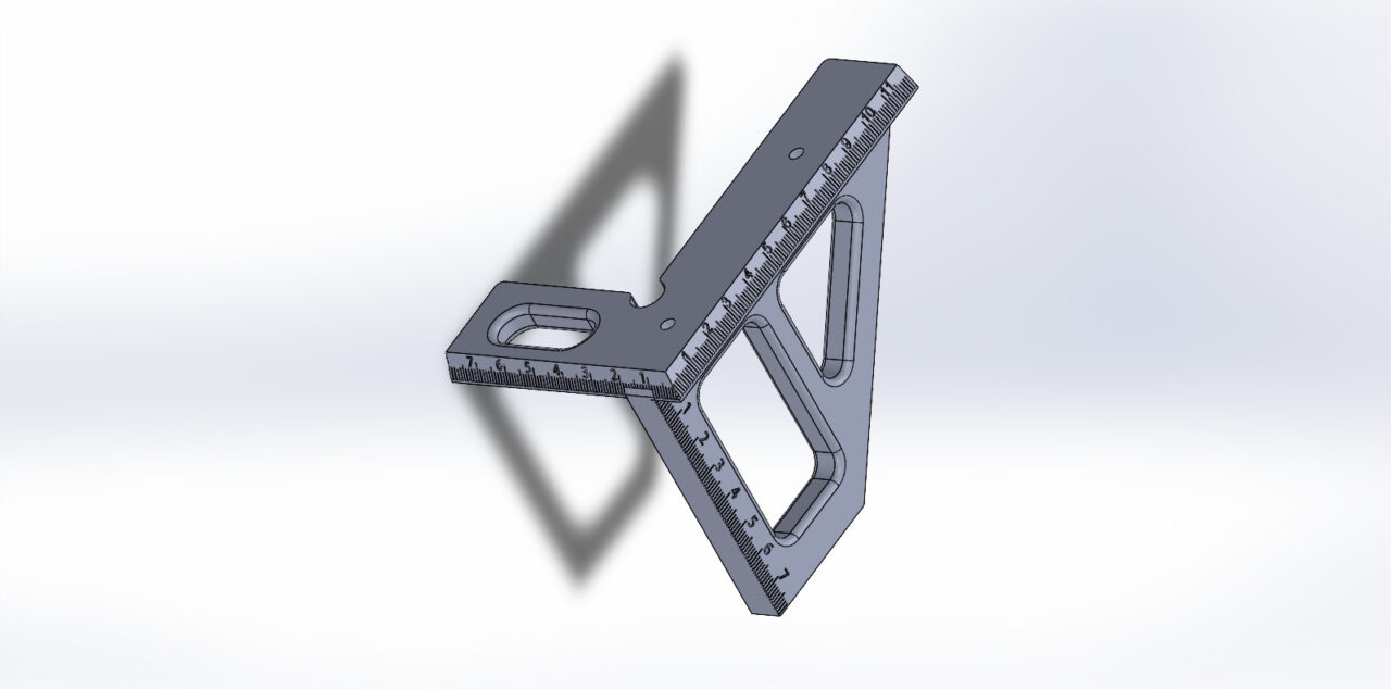 3D модель Столярный угольник