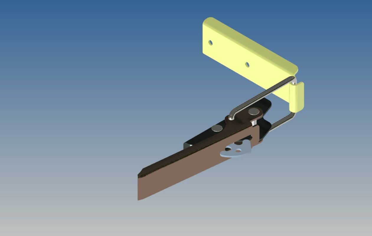 3D модель Защелка (петля борта)