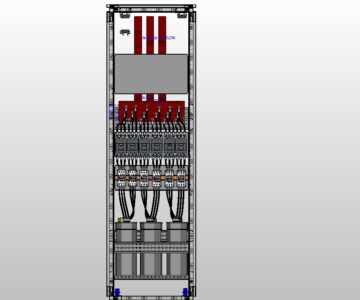 Чертеж Укрм, компенсация реактивной мощности. Eplan p8 pro panel