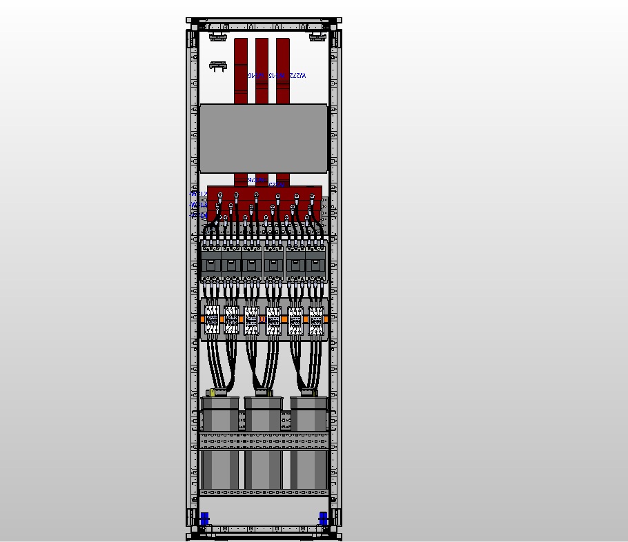 Чертеж Укрм, компенсация реактивной мощности. Eplan p8 pro panel