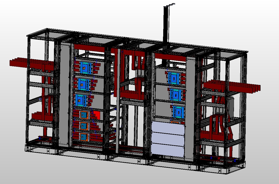 3D модель Грщ 1600А, Eplan Pro panel