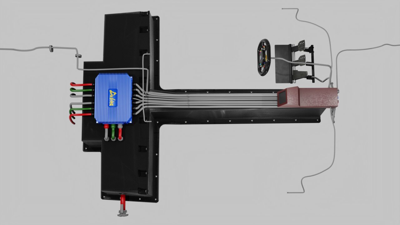 3D модель Блок управления электромобиля Dubina Evo