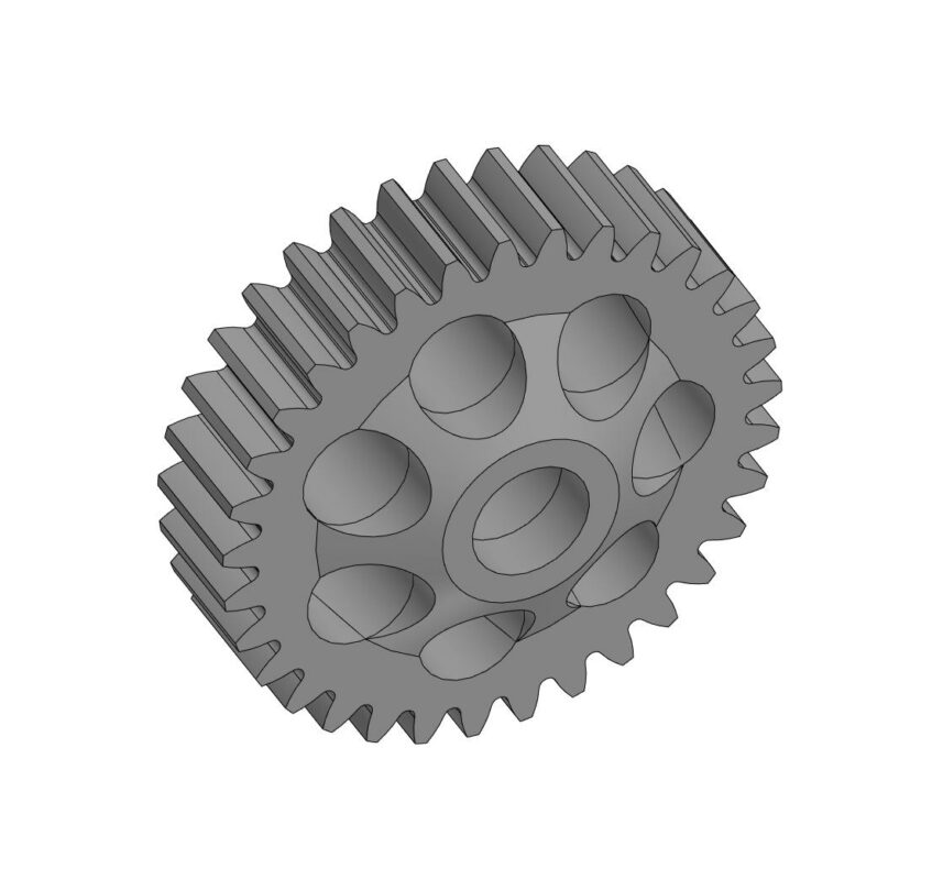 3D модель Шестерня газонокосилки Штиль