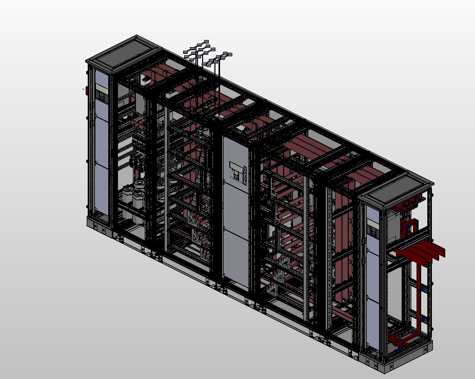 3D модель Грщ 1600А, Eplan Pro panel