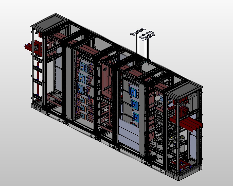 3D модель Грщ 1600А, Eplan Pro panel