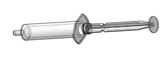 3D модель Шприц медицинский 5ml