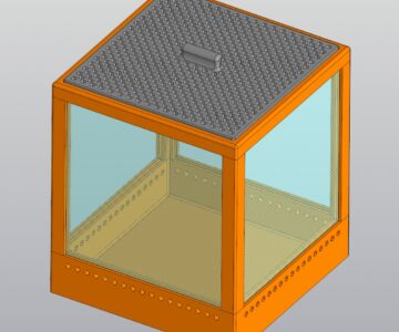 3D модель Террариум 200х200х247 мм