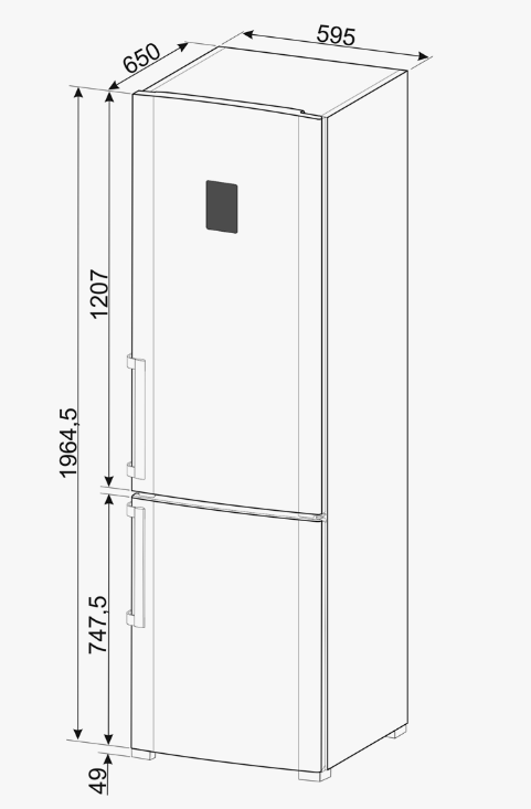 3D модель Холодильник Samsung