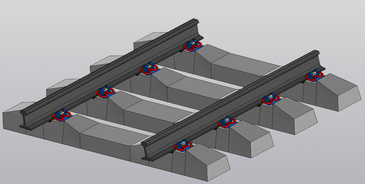 3D модель Скрепление АРС-4