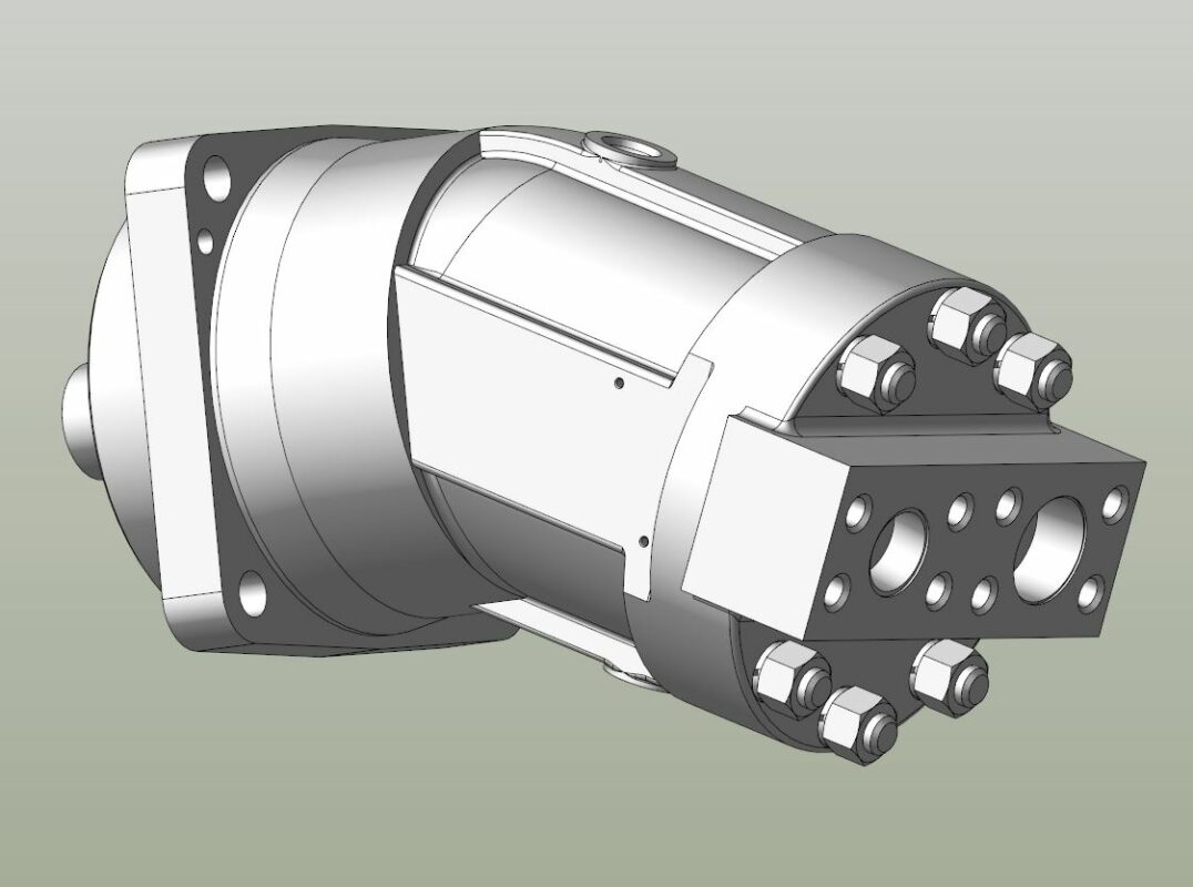 3D модель Гидронасос 310.4.160.03.06