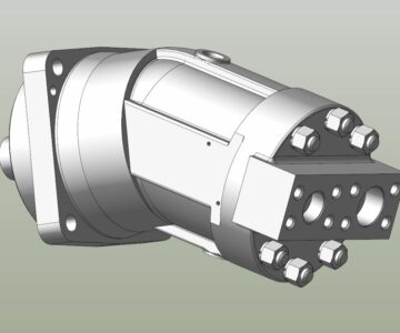 3D модель Гидронасос 310.4.160.03.06