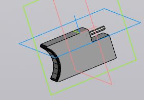 3D модель Модель ложе пневматической винтовки Крюгер