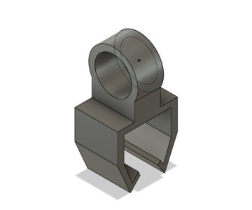 3D модель Крепление для гардины