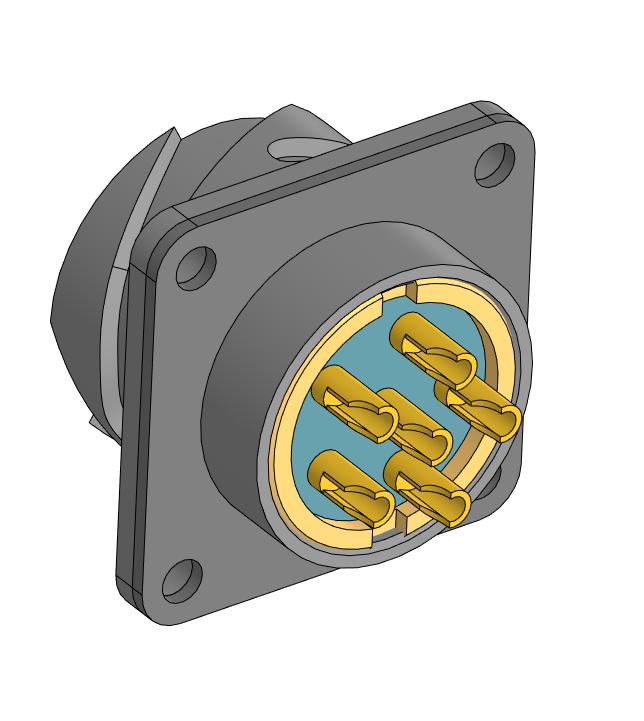 Чертеж Разъёмы FQ24-10zj; -6zj