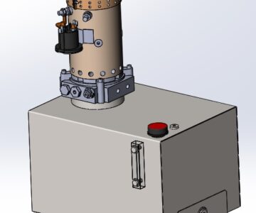 3D модель Масляная станция SQ08Z.00.02.000