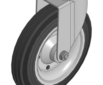 3D модель Колесо промышленное SCh80 (Диаметр 200мм)