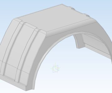 3D модель Крыло грузовое К-470 П