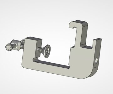 3D модель Подставка  под сборку различных жгутов