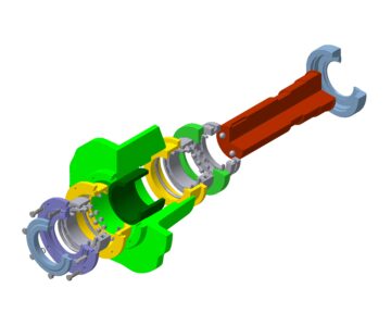 3D модель Разработка проектно-конструкторской документации на бегуны мокрого помола СМ – 21Б