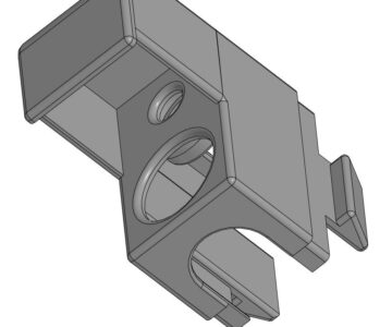 3D модель Корпус светильника дополнительного для Лада Нива 2121