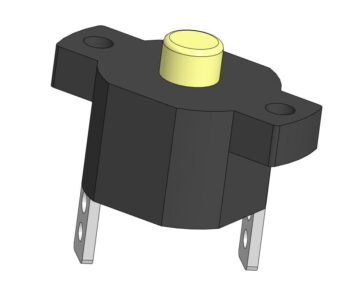 3D модель Тепловой биметаллический предохранитель ПР310