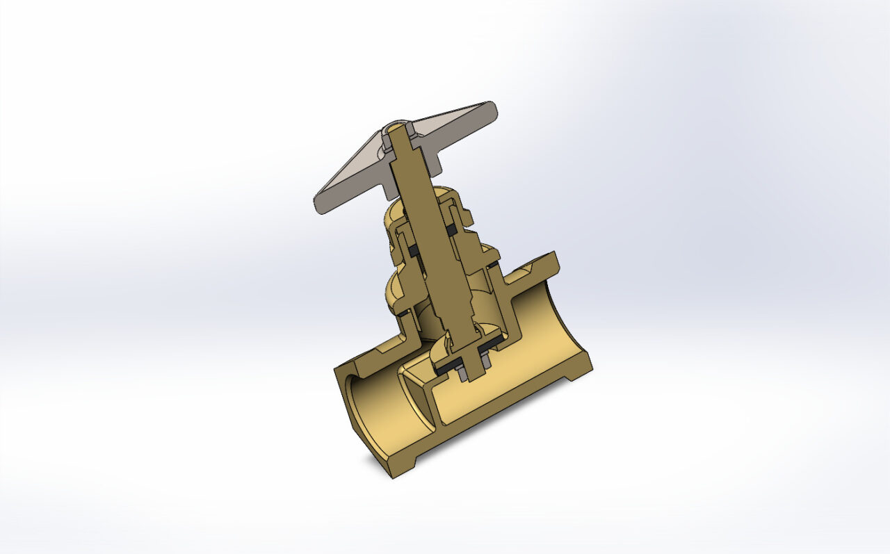 3D модель Вентиль G 3/4