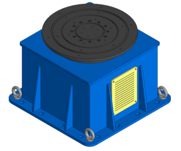 3D модель Одноосевой поворотный стол (позиционер) WB1S-500
