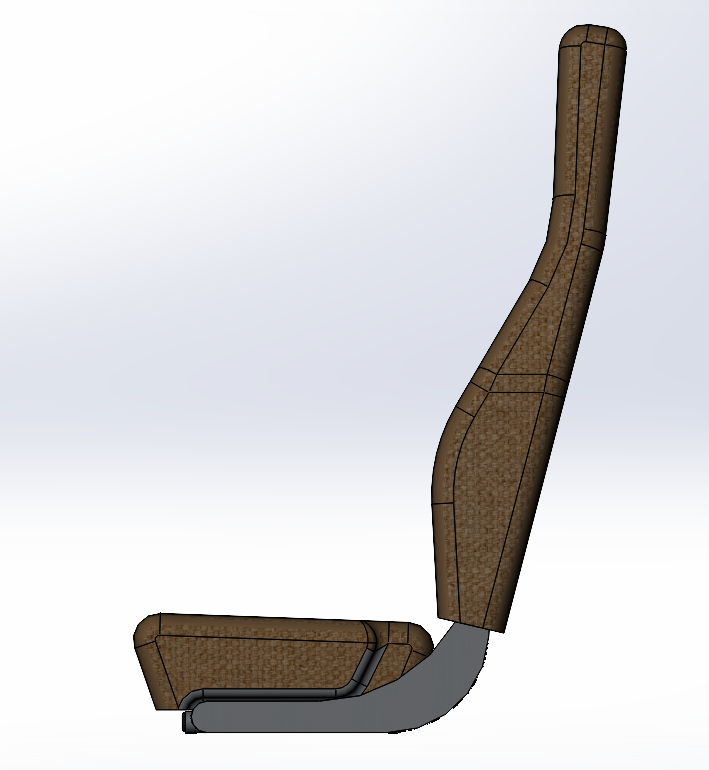 3D модель Сиденье СШ-4.2-0